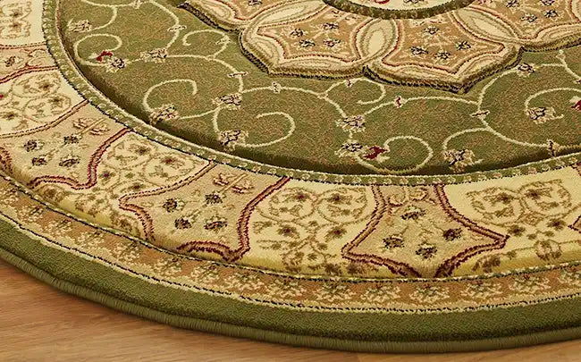Heritage 4400 Green Rug RS