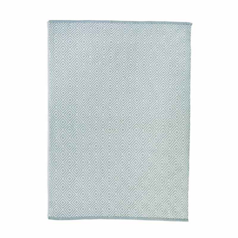 Hug Rug Reversible Woven Diamond Rugs in Grey