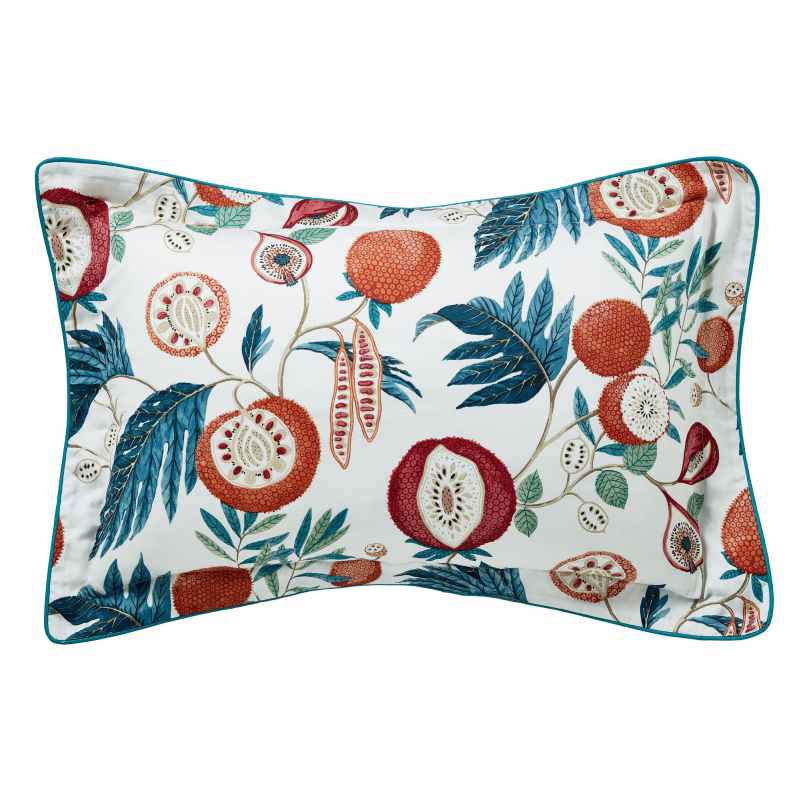 Jackfruit Designer Bedding Duvet Cover and Pillowcase By Sanderson in Indigo