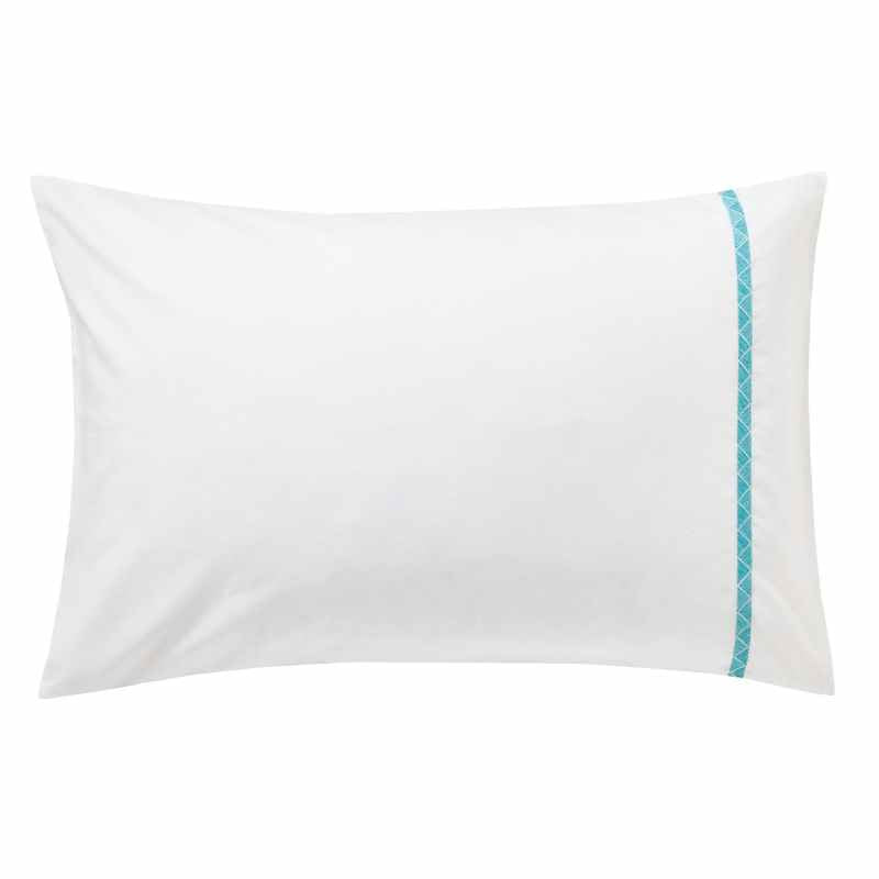 Jackfruit Designer Bedding Duvet Cover and Pillowcase By Sanderson in Indigo