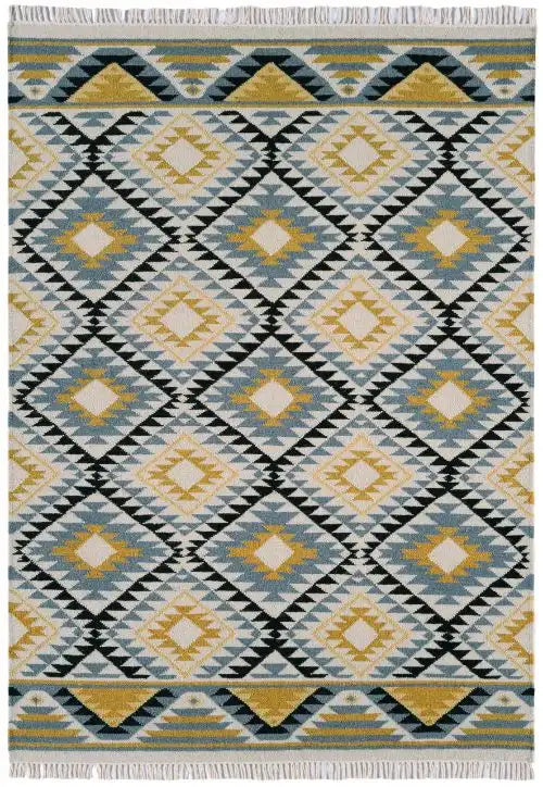 Asiatic kelims traditional and modern km 04 Multicoloured Living Room Wool Rug.