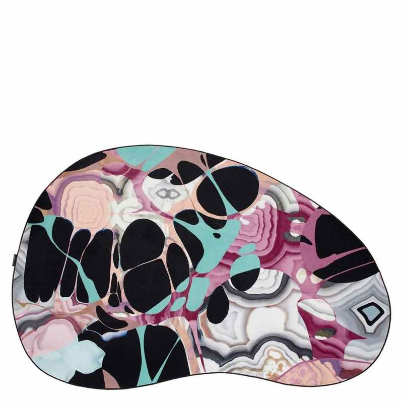 Kaoscope Abstract Rugs by Christian Lacroix in Cendre
