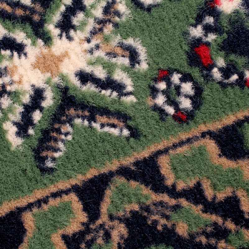 Kayo Circular Rugs in Green by Rugstyle