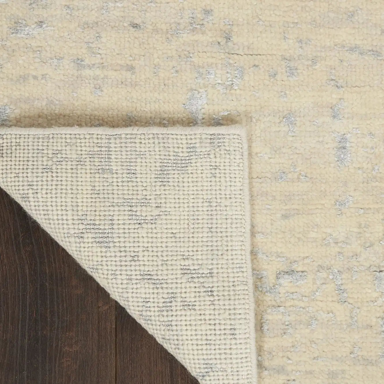 Luna LUN01 Ivory Silver Blue Rug RS