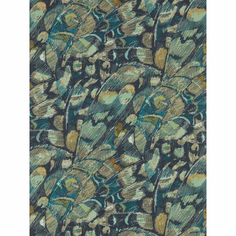 Lamina Wallpaper 112167 by Harlequin in Ink Marine Blue