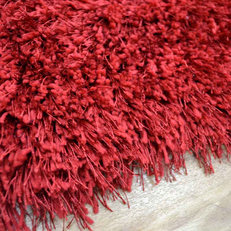 Love Shaggy Rugs in Crimson