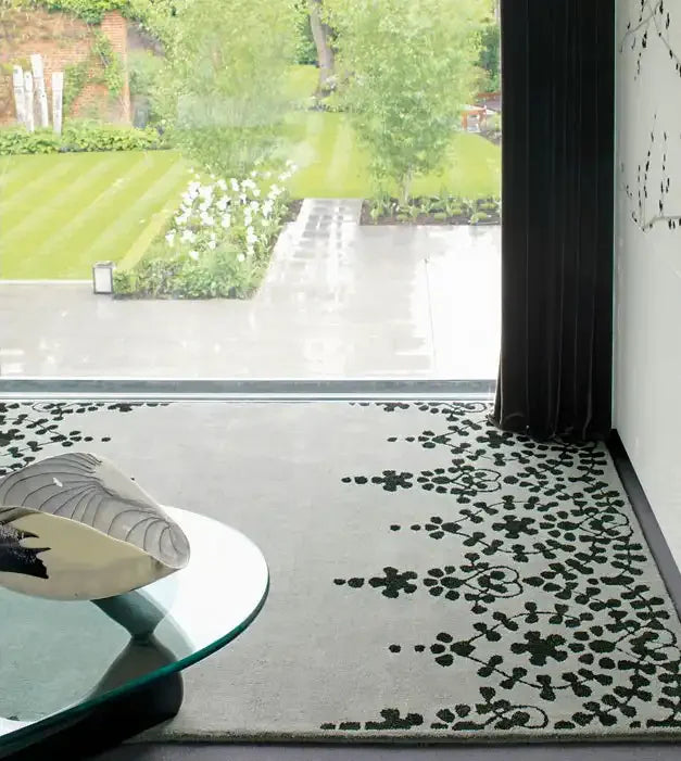 Asiatic guild matrix max07 grey Grey, Black Wool Rug.