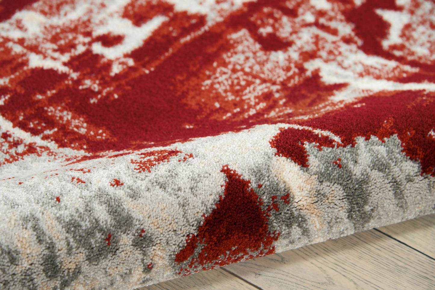 Maxell MEA14 Ivory Red Rug RS