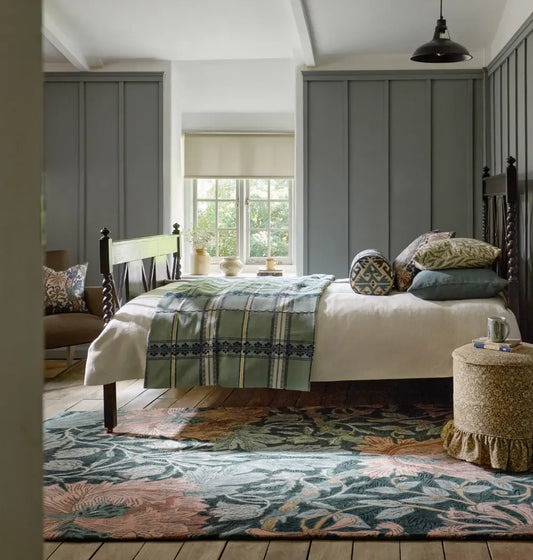 Honeysuckle & Tulip MOR Teal