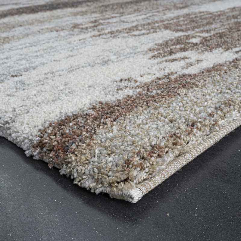 Mehari 23381 6787 Wilton Abstract Rug in Brown Grey