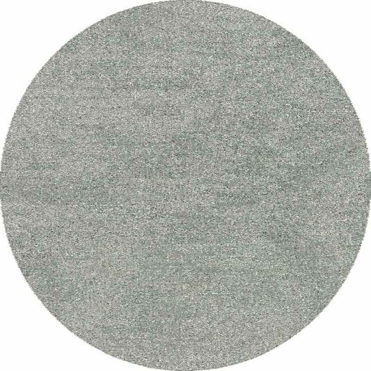 Mehari 23500 3272 Mottled Speckled Shaggy Circle Rugs in Dark Grey