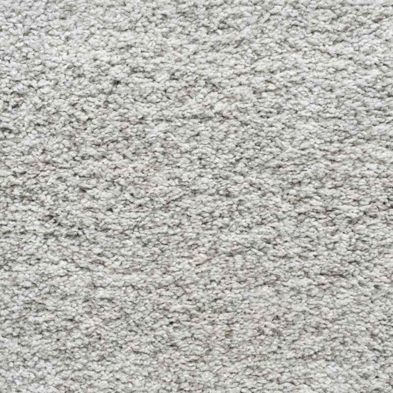 Mehari 23500 6242 Mottled Speckled Shaggy Circle Rugs in Cream
