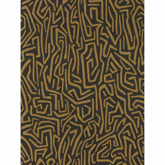 Melodic Wallpaper 2112829 by Harlequin in Gold Black Earth