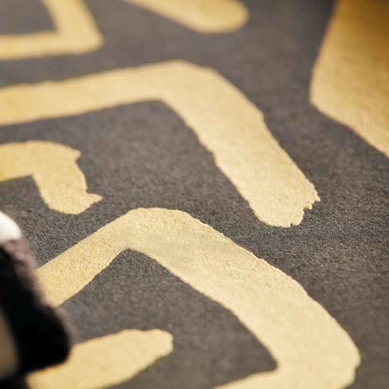 Melodic Wallpaper 2112829 by Harlequin in Gold Black Earth