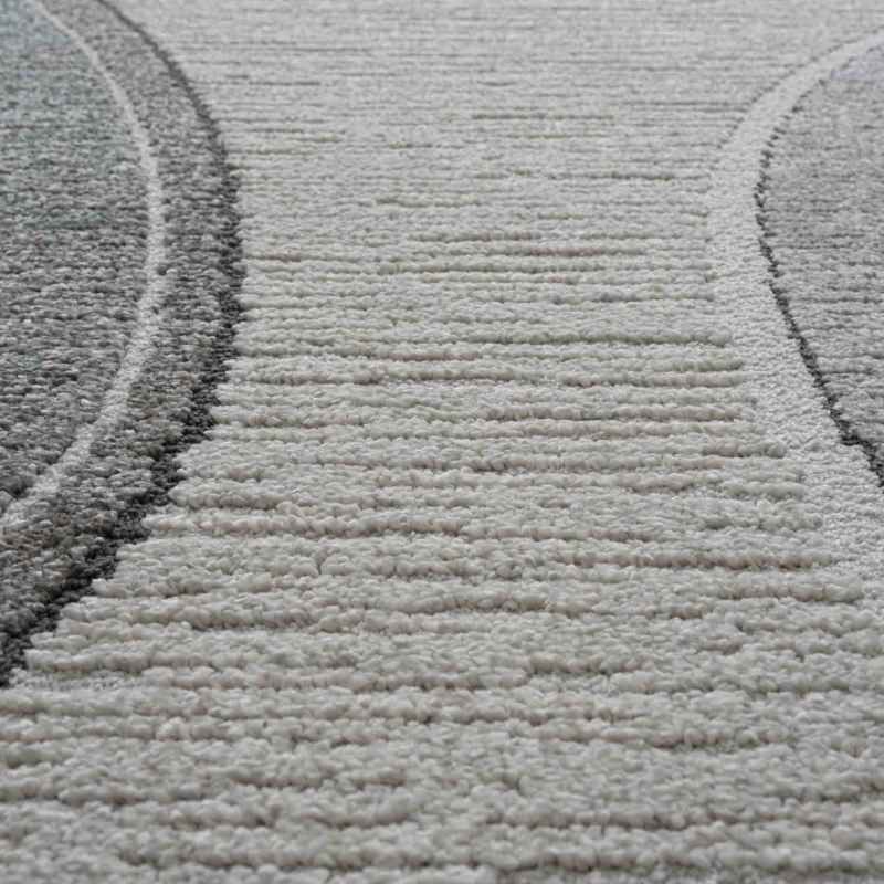 Milano 46004 6141 Abstract Orb Rugs in Green
