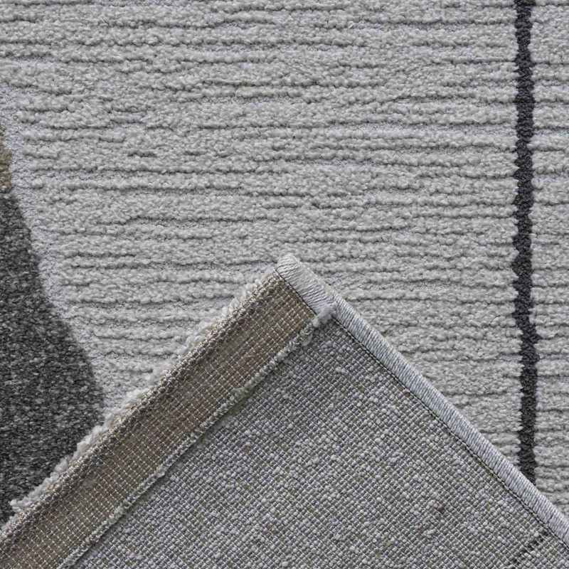 Milano 46011 6161 Modern Abstract Rugs in Green