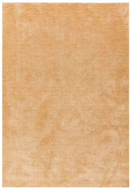 Asiatic milo yellow Yellow Living Room Shaggy Rug.