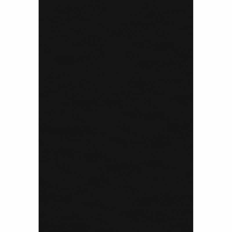 Moda Plain Rugs in Black by Rugstyle