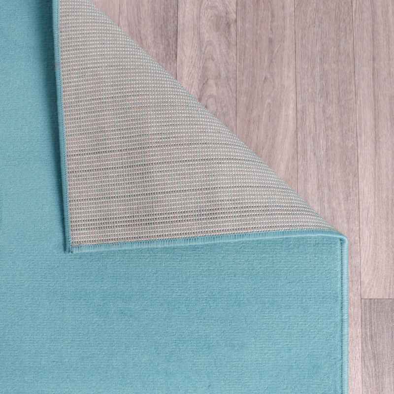 Moda Plain Rugs in Teal by Rugstyle