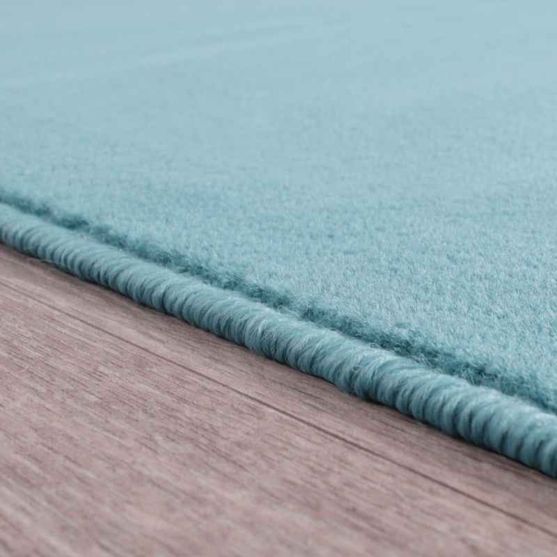 Moda Plain Rugs in Teal by Rugstyle