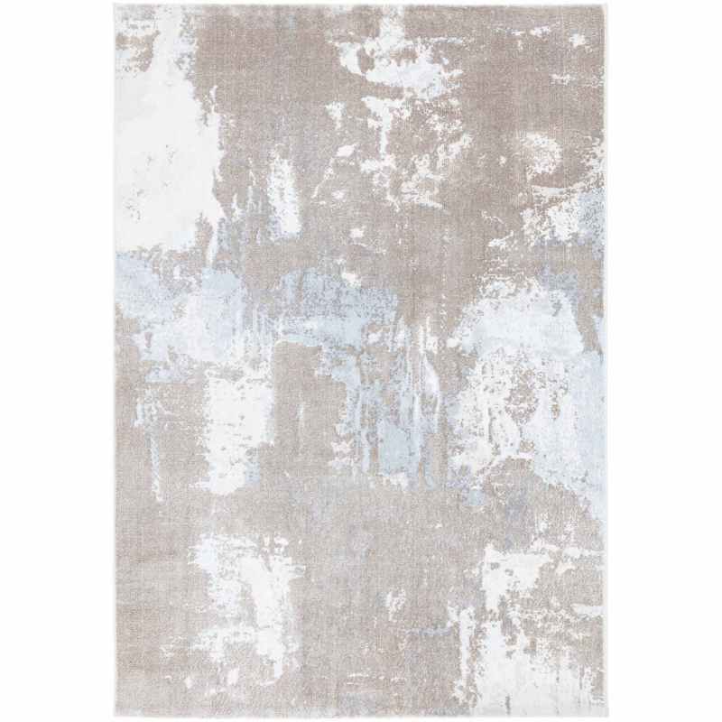 Moda 47123 GC994 Distressed Abstract Rugs in Grey Blue