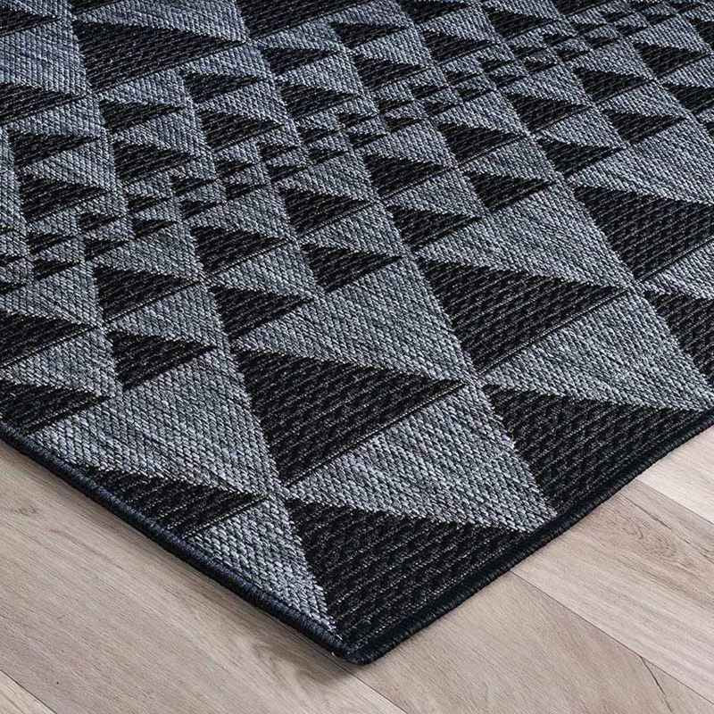 Moda Prism Rugs in Black