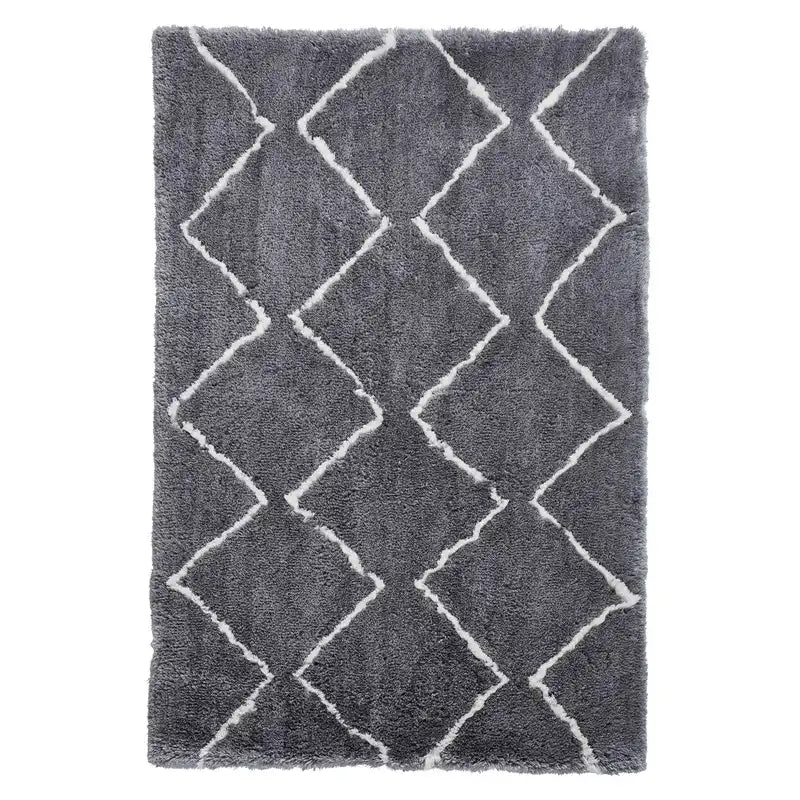 Morocco Think 3742 Grey Cream Rug RS