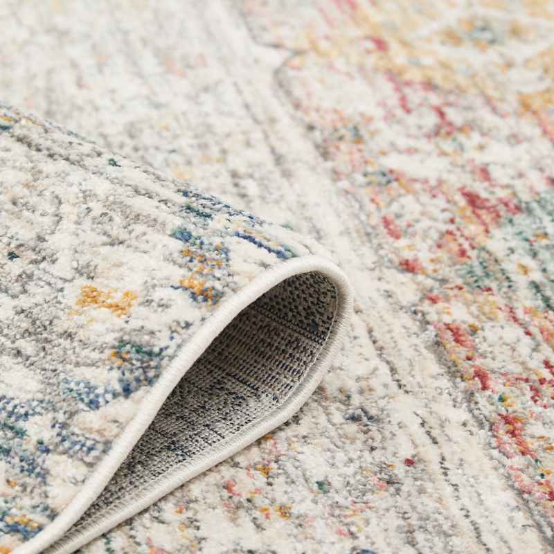 Nova Pioneer Traditional Distressed Motif Rugs in Multi