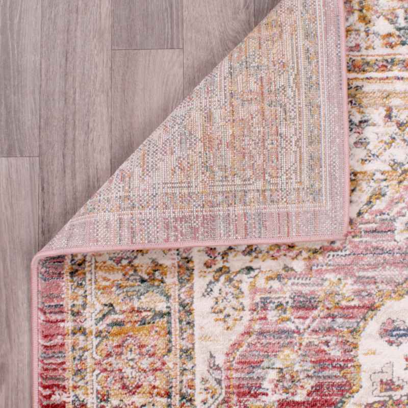 Nova 9047 Traditional Rugs in Terracotta Orange