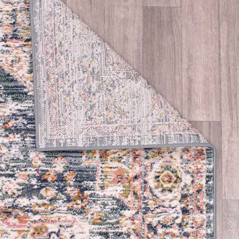 Nova 9207 Traditional Rugs in Blue