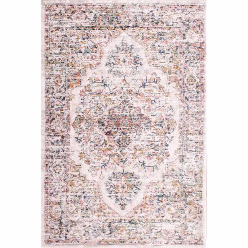 Nova 9207 Traditional Rugs in Cream White