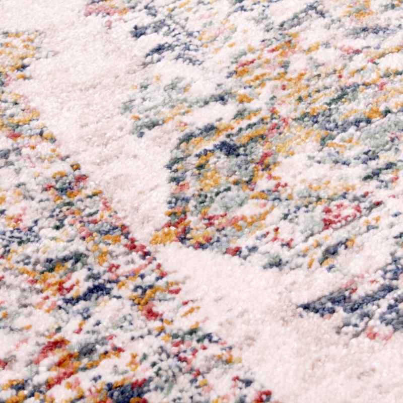 Nova 9207 Traditional Runner Rugs in Cream White