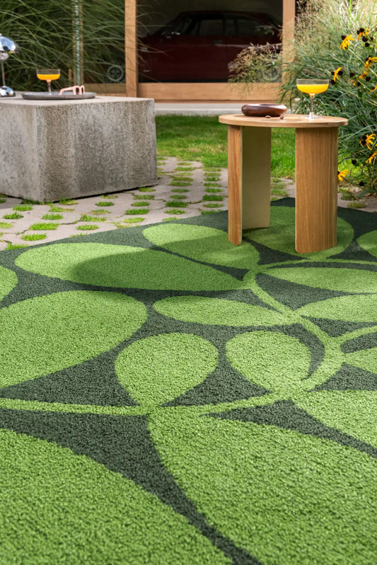 In-Outdoor Orla Kiely Sycamore Dill outdoor 464207 Rug