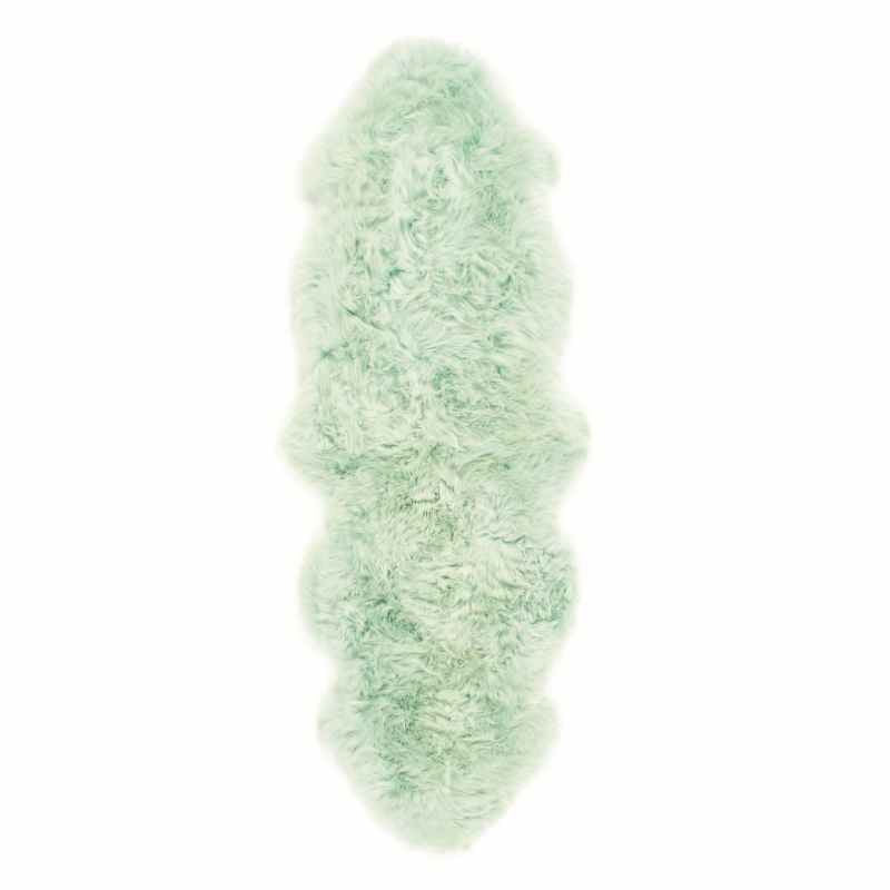 Genuine Sheepskin Animal Fur Rugs in Mint