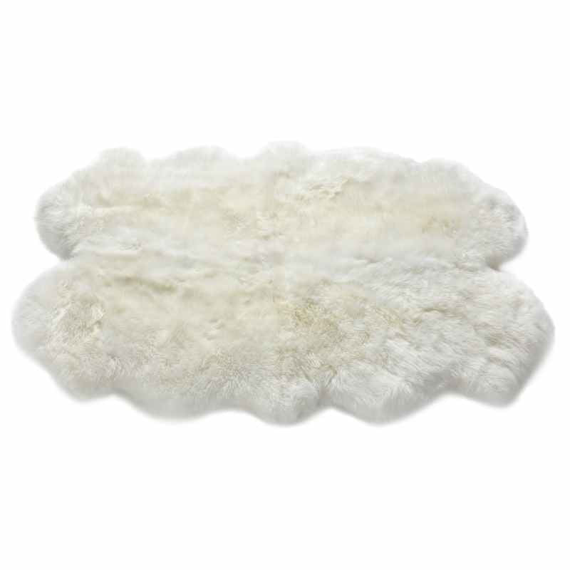 Genuine Sheepskin Animal Fur Rugs in Natural