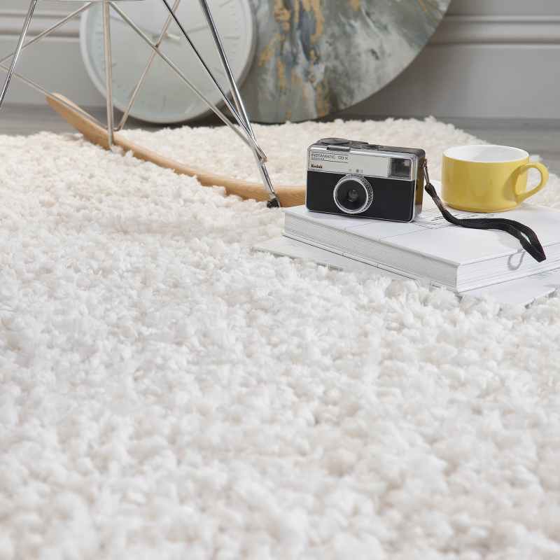 Origins Portland Shaggy Rugs in Cream