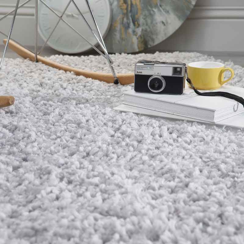 Origins Portland Shaggy Rugs in Grey