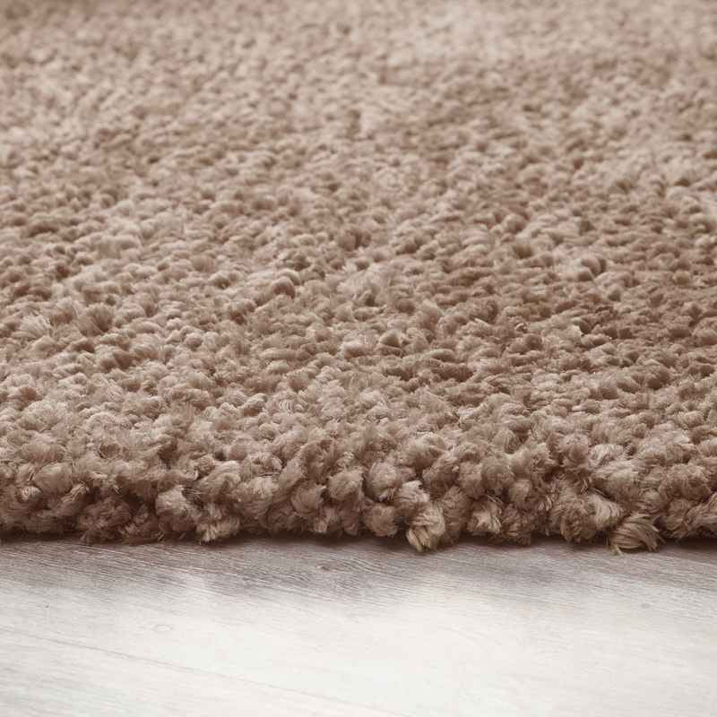 Origins Portland Shaggy Rugs in Natural Brown