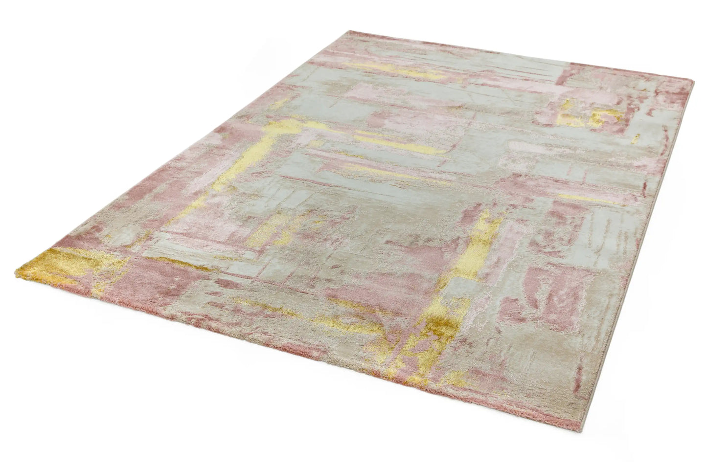 Asiatic orion or01 decor pink Ivory, Multicoloured, Pink Living Room Rug.