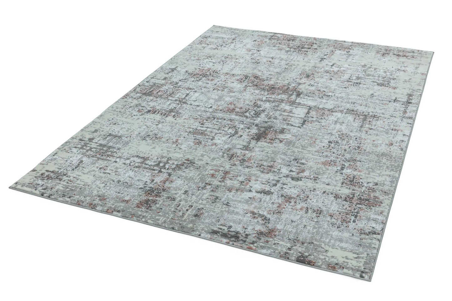 Asiatic orion or06 abstract pink Grey, Pink Living Room Rug.