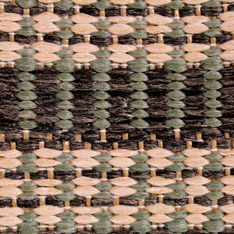 Indoor Outdoor Border Rugs in Aqua by Rugstyle