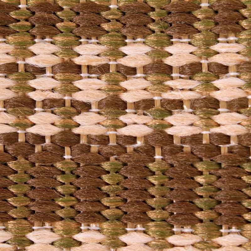 Indoor Outdoor Border Rugs in Green by Rugstyle