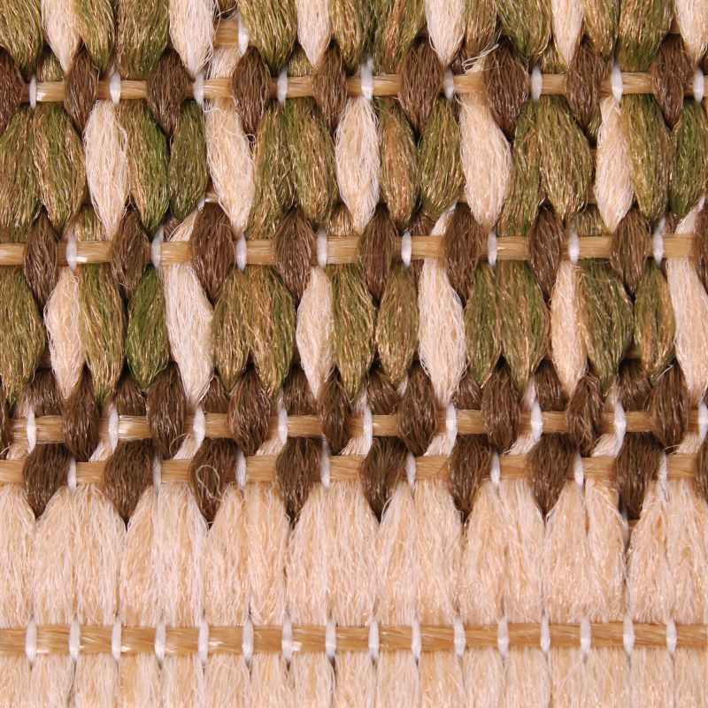 Indoor Outdoor Border Rugs in Natural by Rugstyle