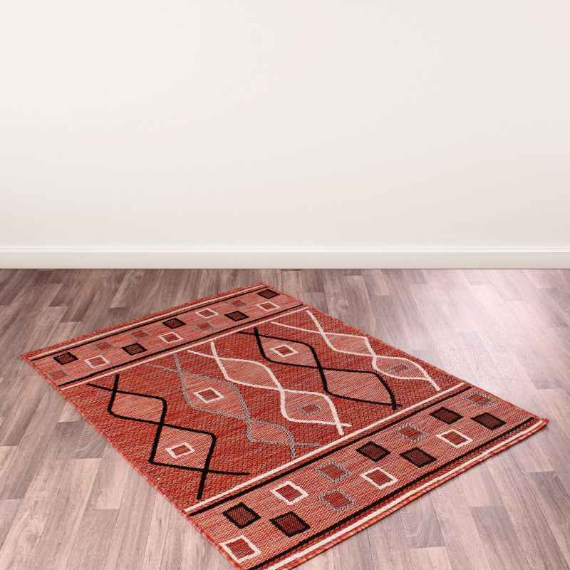 Indoor Outdoor Oasis Rugs in Terracotta by Rugstyle