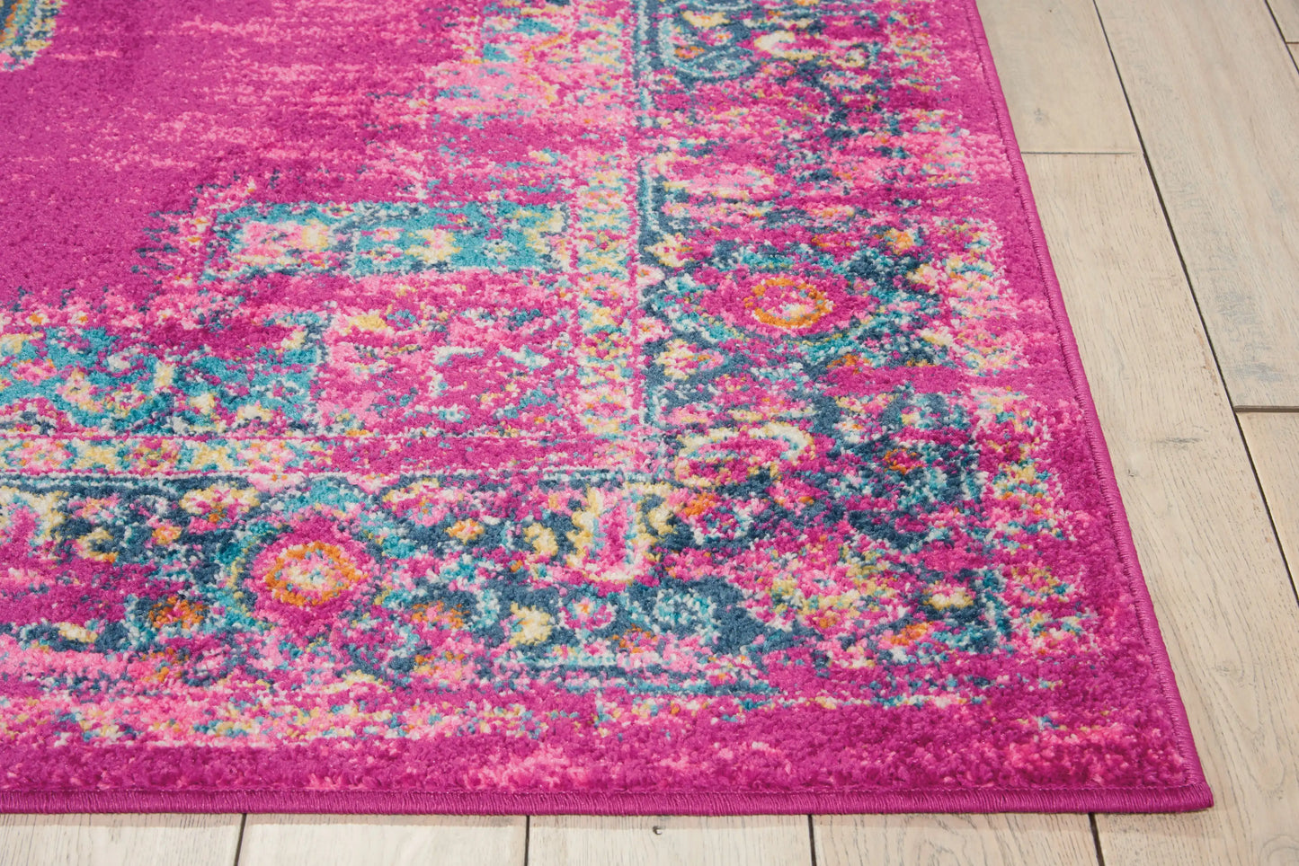 Passion Nourison PSN03 Fuchsia Rug RS