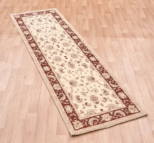 Asiatic chobi chobi 02 Beige, Red Living Room Wool Rug.