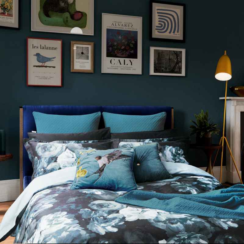 Painted Floral Blooms Bedding by Ted Baker in Multi