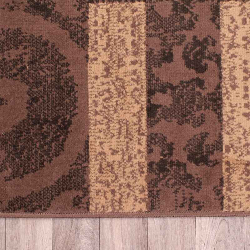 Patch Block Rugs in Chocolate by Rugstyle