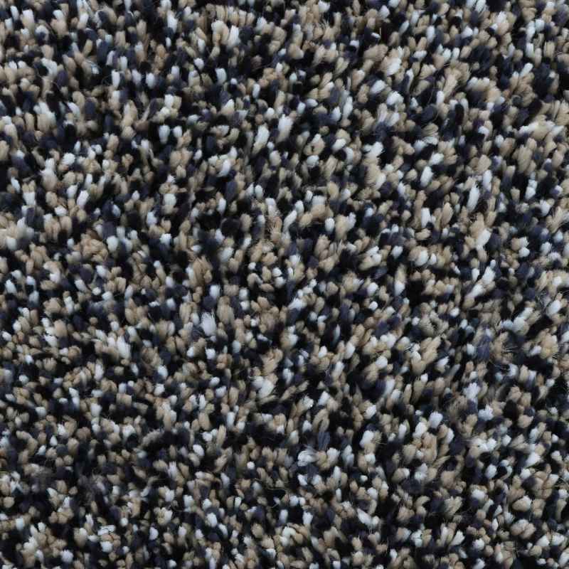 Plain Washable Doormat in Granite Grey