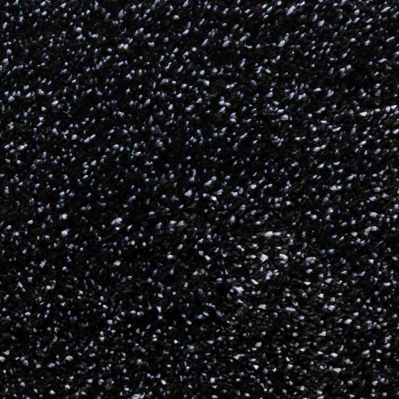 Plain Washable Doormat in Graphite Grey